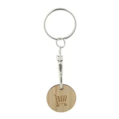 Portachiavi con moneta per carrello boomarket