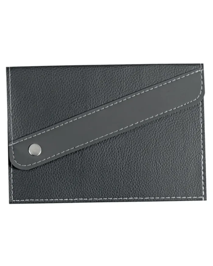 Portadocumenti auto similpelle, cuciture robuste 20x13,5 cm