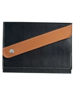 Portadocumenti auto similpelle, cuciture robuste 20x13,5 cm