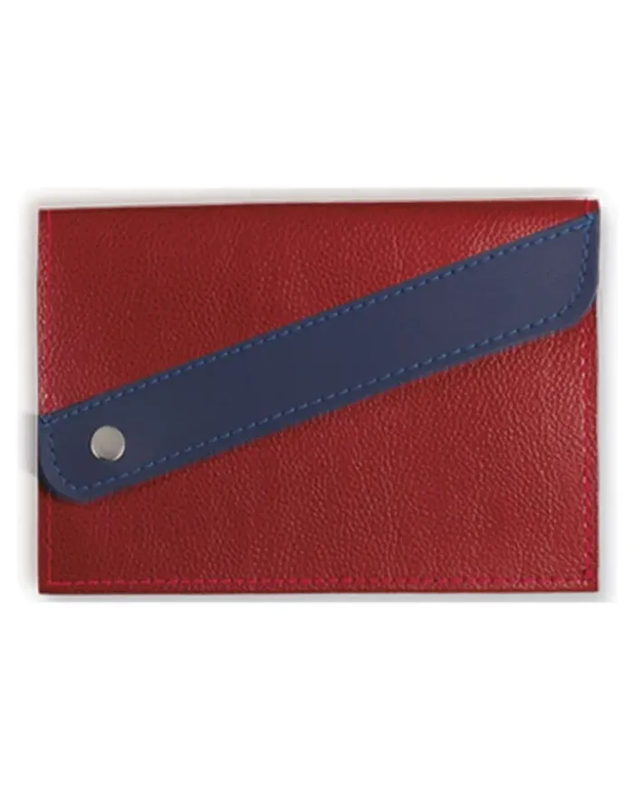 Portadocumenti auto similpelle, cuciture robuste 20x13,5 cm