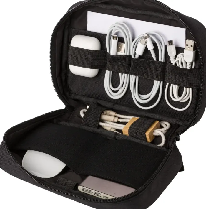 Portaoggetti tech calix | riciclato | più tasche