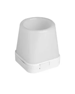 Portapenne USB con LED, 4 porte, stand smartphone - Bianco K-Tech