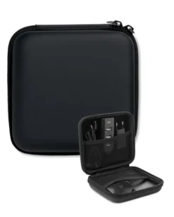 POWERSET Set Accessori PC Nero: Mouse Wireless, Hub USB, Powerbank