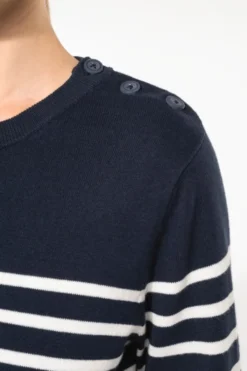 Pullover donna stile marinaio