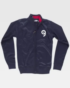 Pullover unisex zip intera