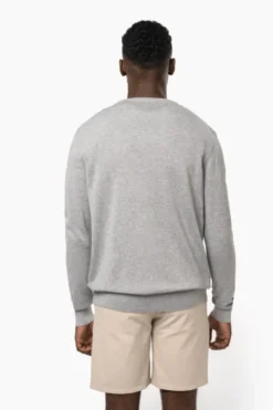 Pullover uomo con collo a v ecosostenibile
