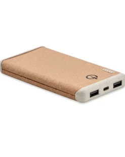 RALIA Power Bank Sughero 10.000mAh Fast Charge 20W, Tipo-C