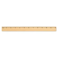 Righello in legno 30 cm