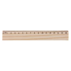 Righello in legno di pino onesix