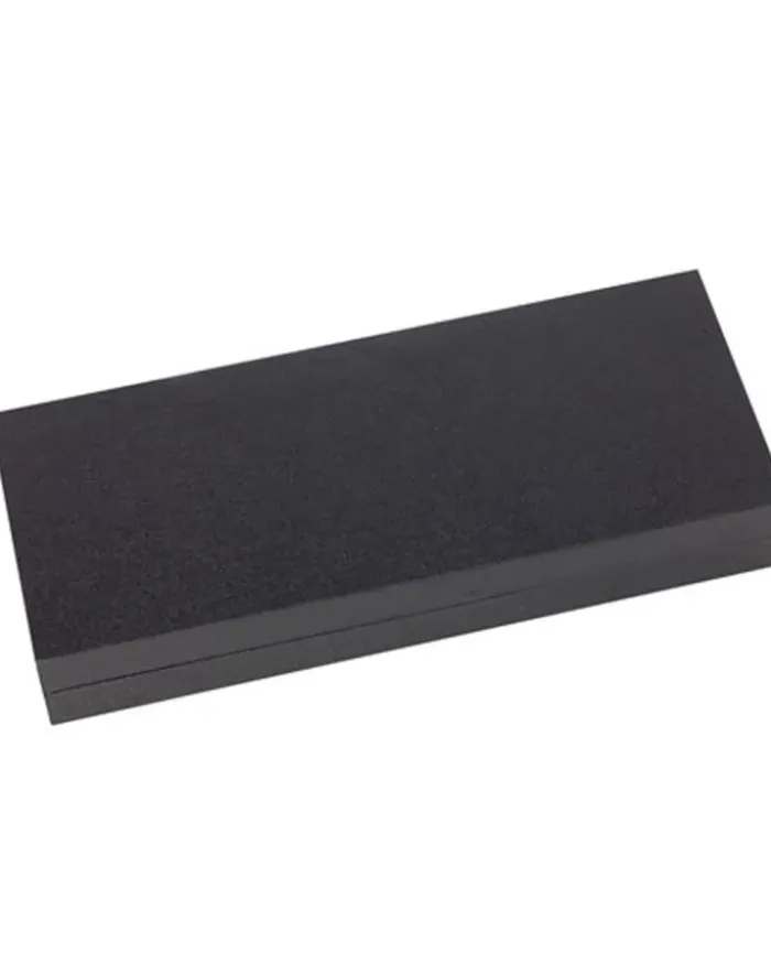 Roller penna nera RIGA in ottone con Swarovski e clip metallica