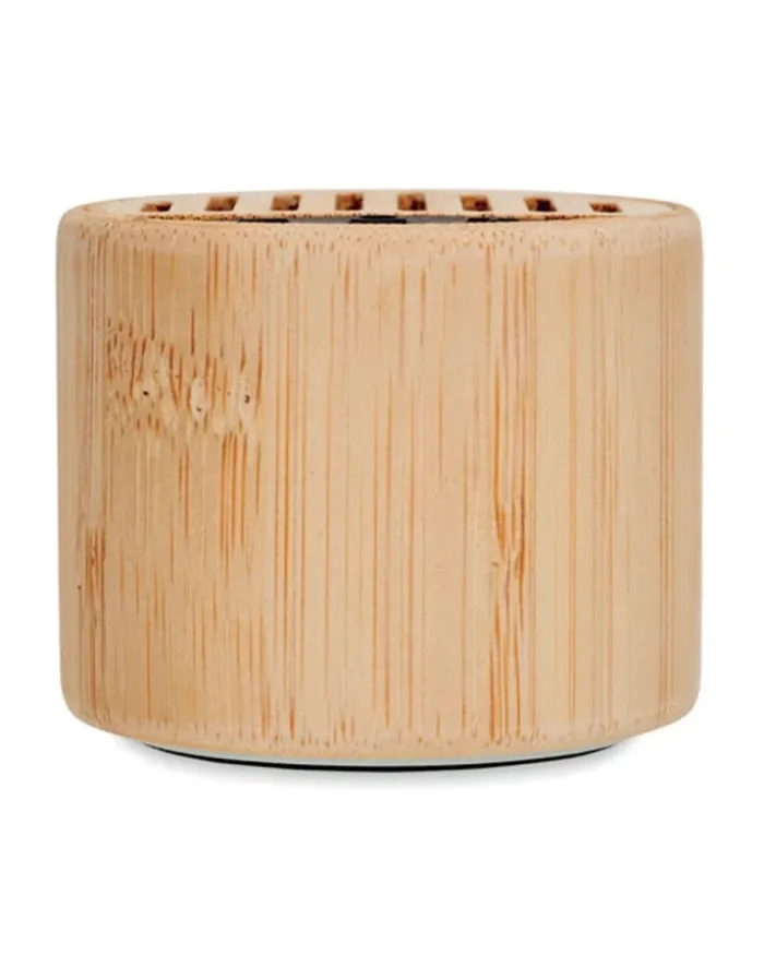 ROUND LUX Speaker Wireless Bamboo LED, 4h, 3W, Bluetooth 5.3