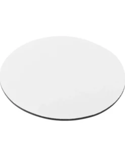 Round Subli Tappetino Mouse Ø20cm Poliestere Silicone Antiscivolo