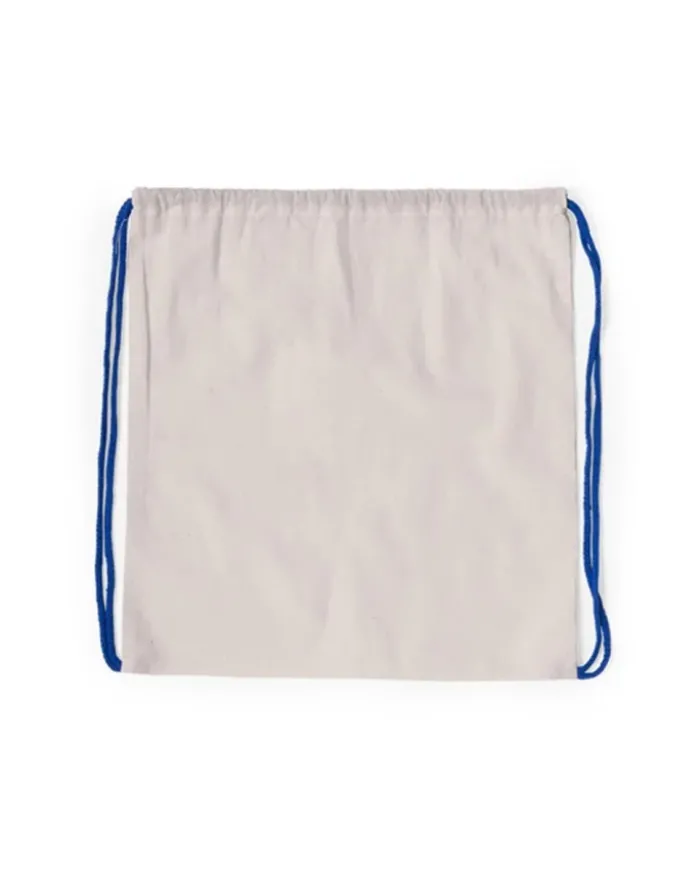 Sacca Tianax in cotone 100% con corde colorate