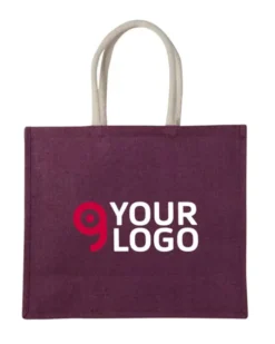 Save the Planet Borsa shopper multicolor in juta