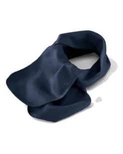 Sciarpa in pile Alberta 100% poliestere grigia 150x25 cm 200g/m2