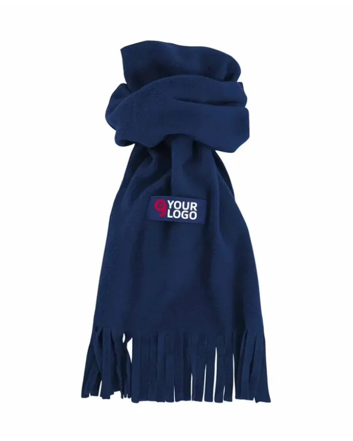 Sciarpa in pile Morbido Polar 150x30 cm con frange