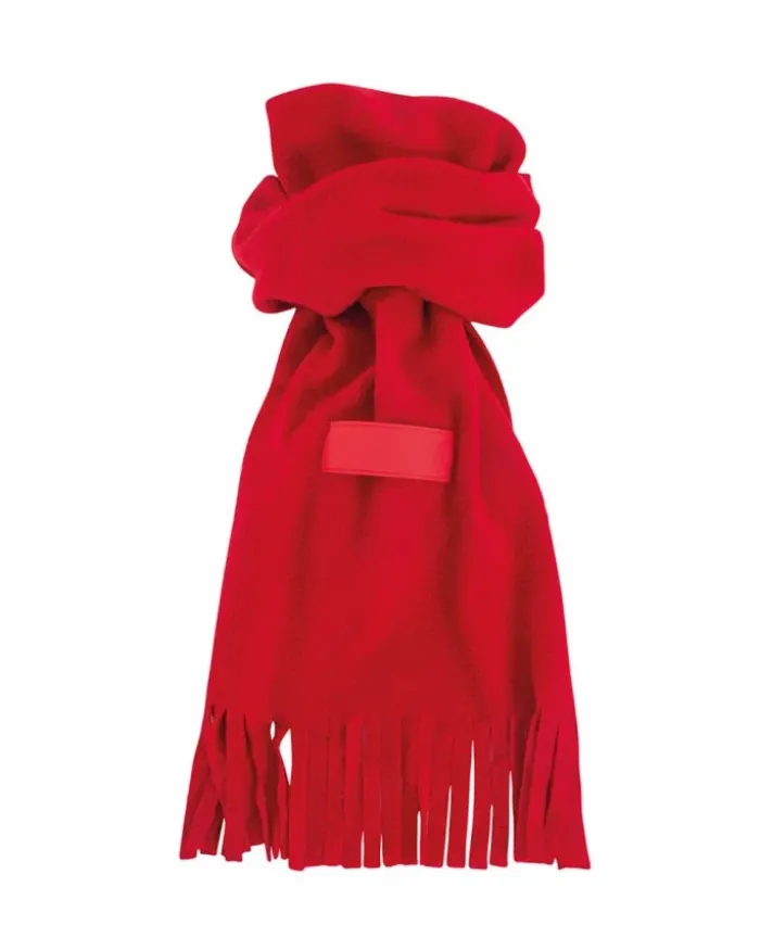 Sciarpa in pile Morbido Polar 150x30 cm con frange
