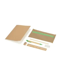 Set Cancelleria Save the Planet in Cartone Riciclato con Astuccio