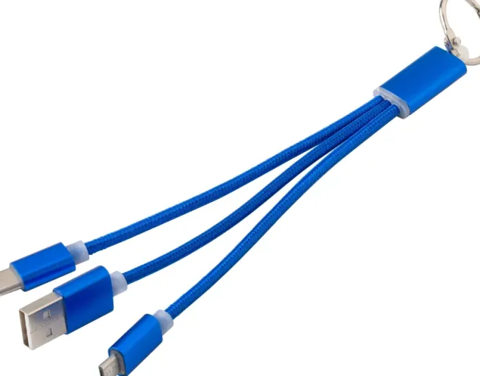 Set cavi ricarica Alvin in ABS 18cm, leggeri e compatti