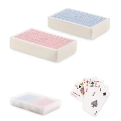 Set di 2 mazzi di carte da gioco classiche Playcard