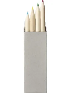 Set Pastelli Colorati 4 pezzi in Scatola Cartone