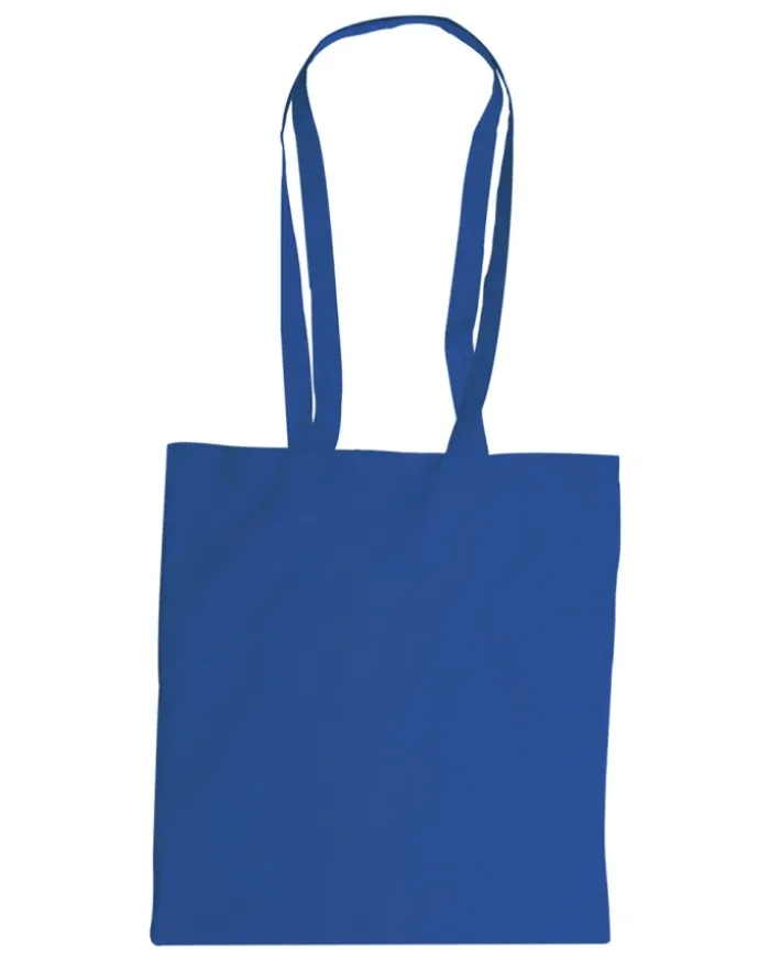 Shopper in cotone Amanda con manici lunghi