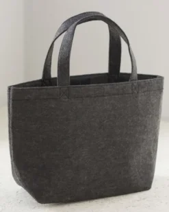 Shopper in feltro poliestere 80g colorata 44x37x15cm
