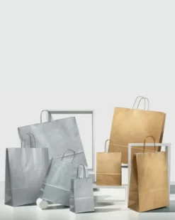 Shopper Kraft Maniglia Oro o Argento Maniflex