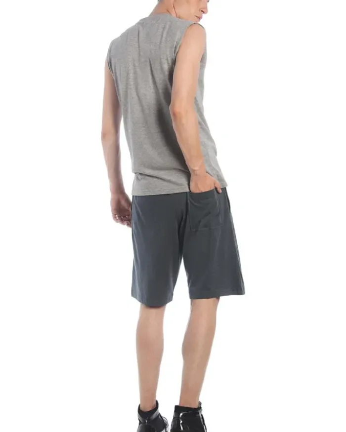 Shorts Move in cotone 185g, tasche laterali