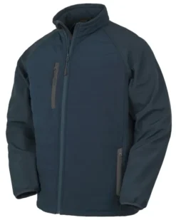 Softshell Compass imbottito uomo eco, antivento, trapuntato