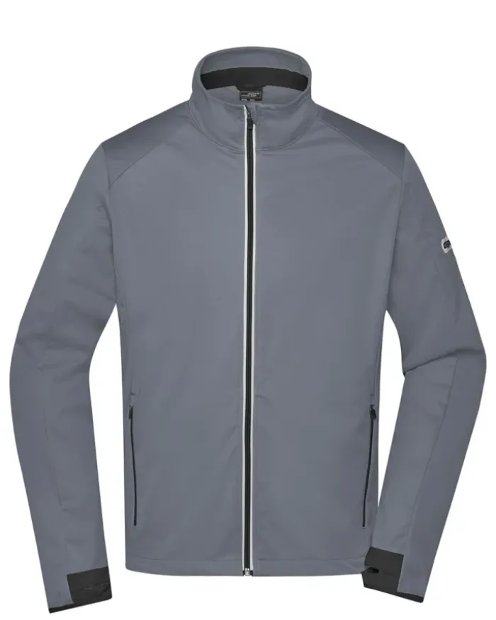 Softshell Uomo3 Strati Nero, Antivento, Waterproof 5000mm