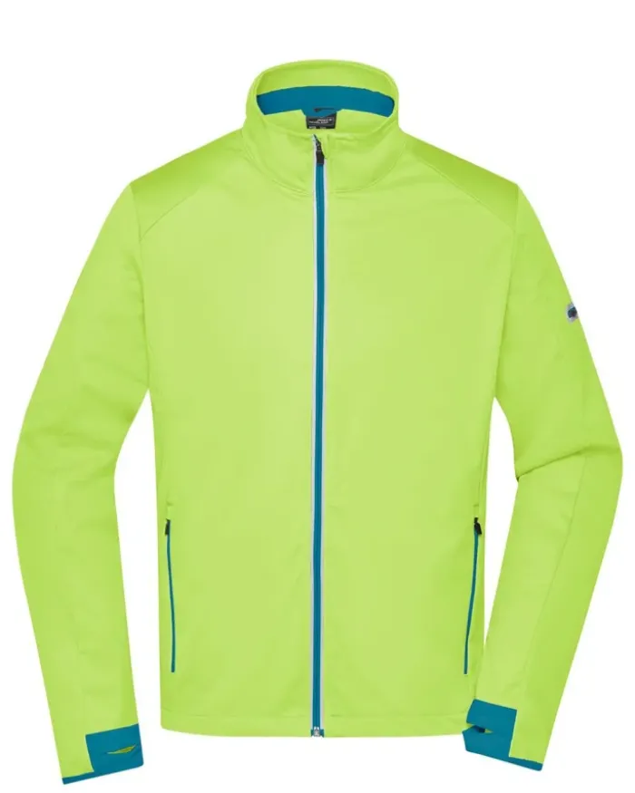 Softshell Uomo3 Strati Nero, Antivento, Waterproof 5000mm