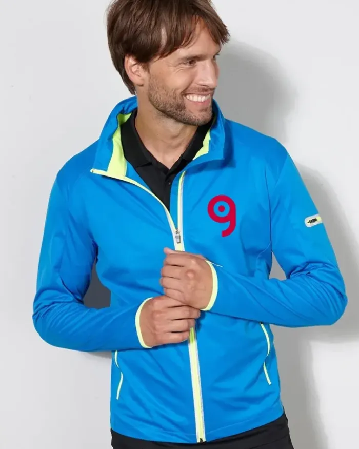 Softshell Uomo3 Strati Nero, Antivento, Waterproof 5000mm
