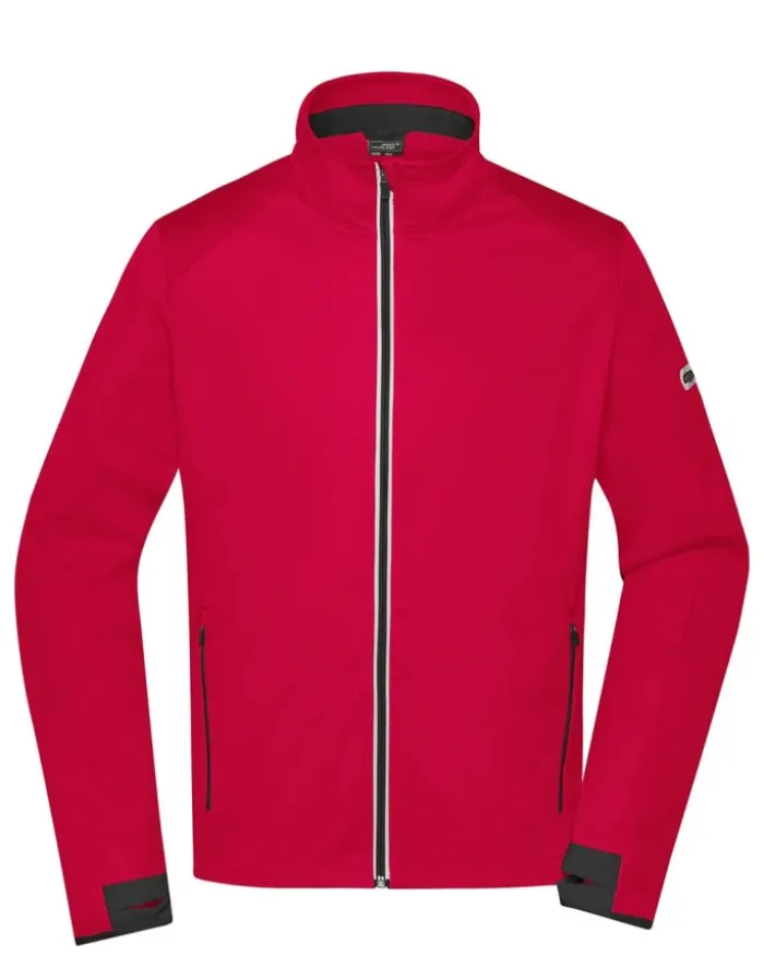 Softshell Uomo3 Strati Nero, Antivento, Waterproof 5000mm