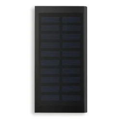SOLAR POWERFLAT Power bank solare 8000 mAh alluminio argento