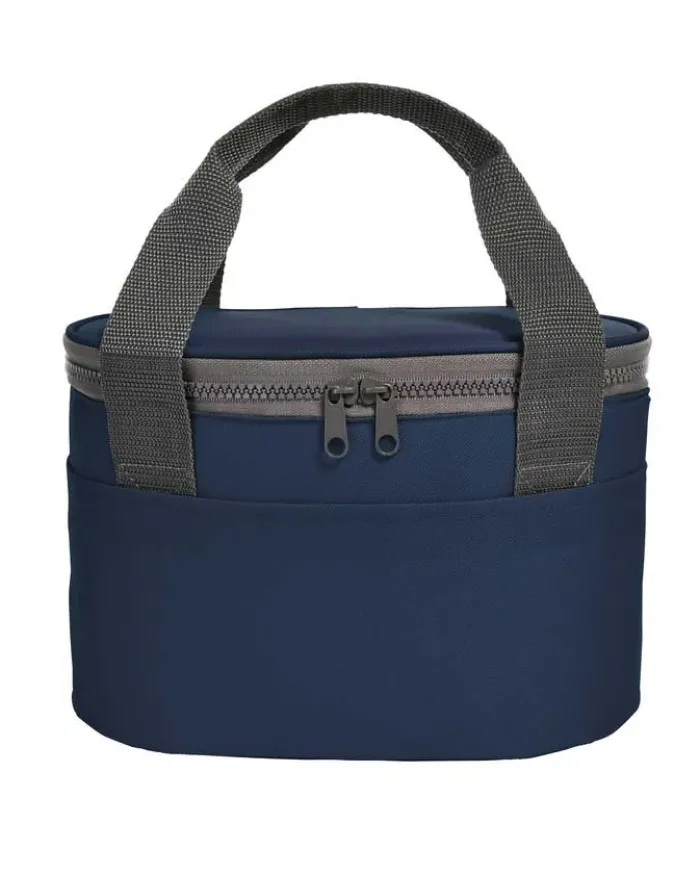 SOLUTION Borsa termica in poliestere con zip, manici