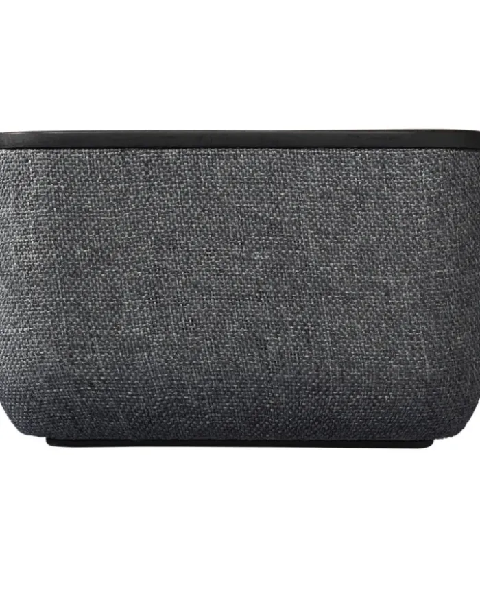 Speaker Bluetooth Shae Legno e Tessuto Grigio 5W con Microfono