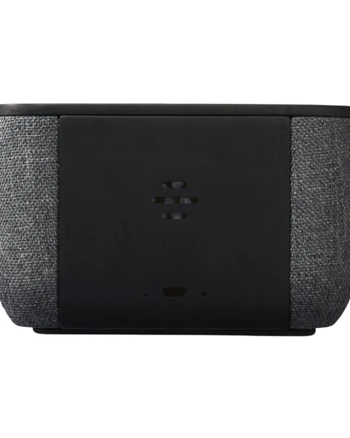Speaker Bluetooth Shae Legno e Tessuto Grigio 5W con Microfono