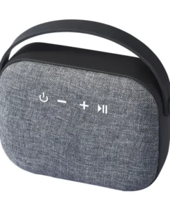 Speaker Bluetooth tessuto intrecciato 3W, microfono, autonomia 2h