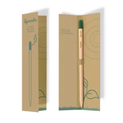 Sprout Astuccio per matita cartoncino con infografica multilingue
