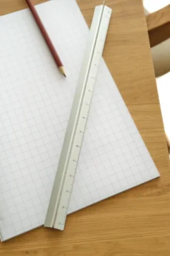 Squadra da disegno 30 cm alluminio tavi
