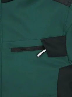 Strong Craftsmen Softshell Jacket nera uomo antivento impermeabile