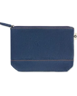 STYLE POUCH Trousse denim cotone riciclato