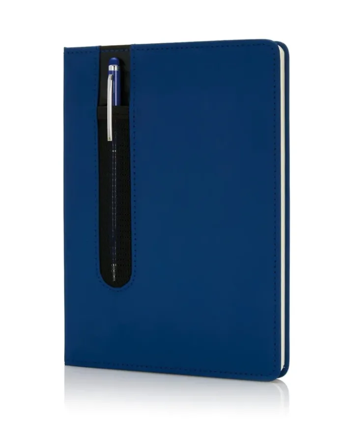Taccuino A5 Deluxe con Penna Touch, Copertina PU 80 pagine
