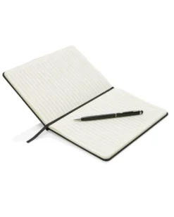 Taccuino A5 Deluxe con Penna Touch, Copertina PU 80 pagine