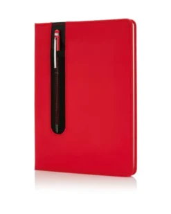 Taccuino A5 Deluxe con Penna Touch, Copertina PU 80 pagine