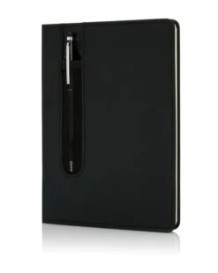 Taccuino A5 Deluxe con Penna Touch, Copertina PU 80 pagine