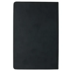 Taccuino A5 Deluxe Nero con Tasche Porta Smartphone e Penna