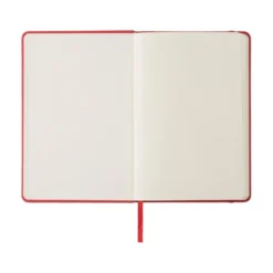 Taccuino A5 in PU colorato con righe, elastico e segnalibro