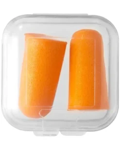 Tappi Serenity con custodia, plastica, azzurri, 3,5x1,5 cm, 10g